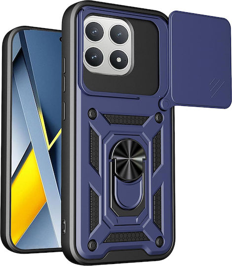 Techsuit Back Cover Albastru (Poco F8 Pro)