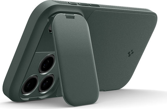 Spigen Optik Armor Umschlag Rückseite Silikon / Kunststoff 2mm Grünes (iPhone 17 Pro Max)