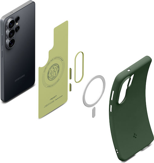 Spigen Nano Pop Back Cover Silicone Avo Green Galaxy S26 Ultra