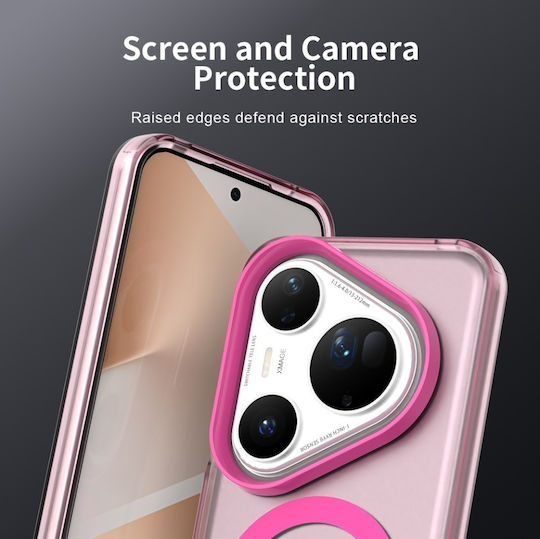 Back Cover Ροζ (Huawei Pura 80 Ultra, SKYDDAR INNOVATION)