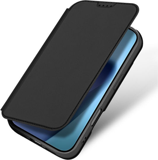 Dux Ducis Skin Buchen Sie Silikon / Synthetisches Leder Schwarz (iPhone 17)