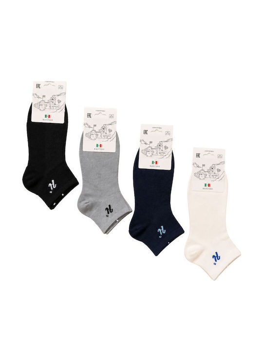 YTLI Men's Multicolour Socks 4Pack