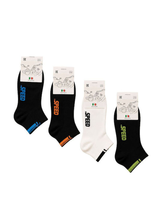 YTLI Men's Multicolour Socks 4Pack