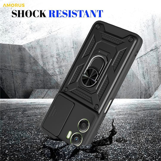 Magnetic Back Cover Negru (Motorola Moto G06, SKYDDAR INNOVATION)
