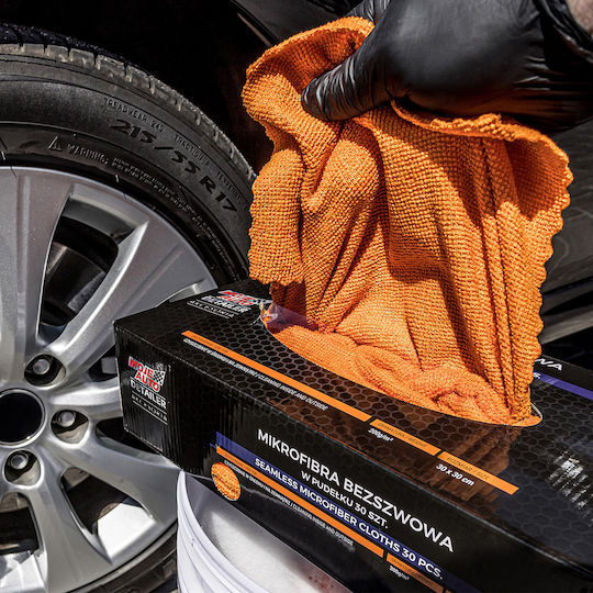 Moje Auto Mikrofaser-Auto-Tücher Set 30 Stück Länge 30 cm x Breite 30 cm