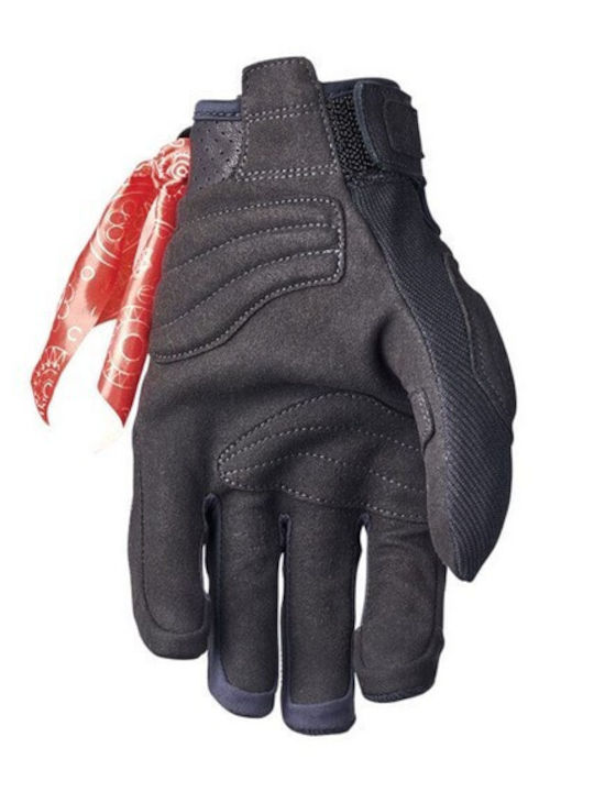 Five Scrambler Summer Women's Motorcycle Gloves Black Vintage