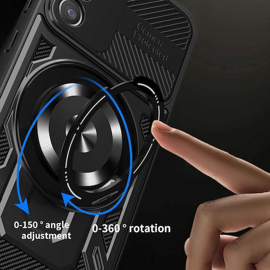 Techsuit Ruggedcam Umschlag Rückseite Silikon Gray (Xiaomi 15T Pro)