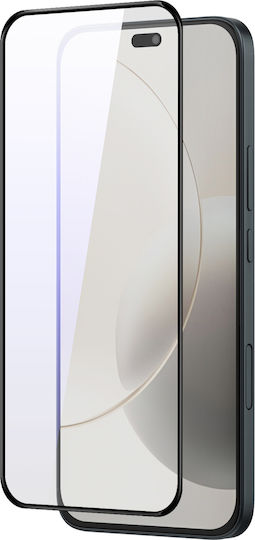 Avizar Screen Protector Honor 400 Lite 200 Lite Tempered Glass Curved Black Transparent