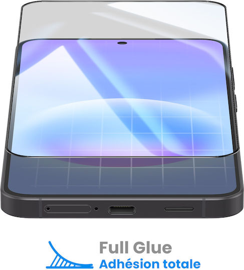 Avizar Screen Protector Galaxy A57 Full Glue Sticlă Temperedă Neagră Transparentă