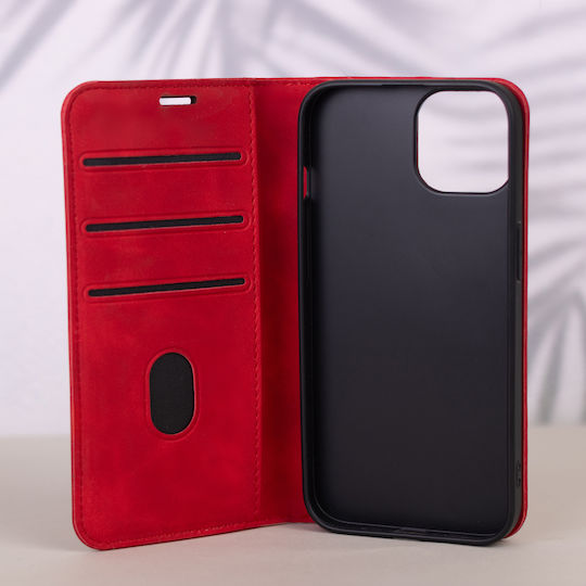 Smart Book Δερματίνης / Σιλικόνης Κόκκινο (iPhone Air)
