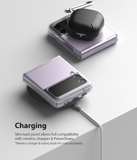 Ringke Slim Back Cover Silicone Transparent (Galaxy Z Flip3)