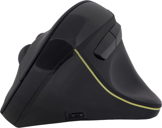 Port Designs 900706-BT Kabelloses Ergonomisches Bluetooth Mäuse Schwarz
