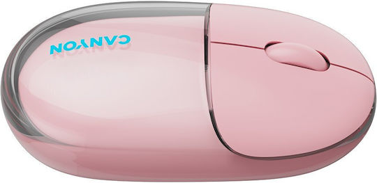Canyon CNS-CMSW24P Ασύρματο Bluetooth Ποντίκι Ροζ