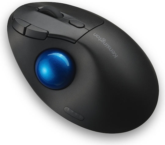 Kensington Pro Fit Ergo Tb450 Wireless Ergonomic Bluetooth Mouse with Trackball Gray