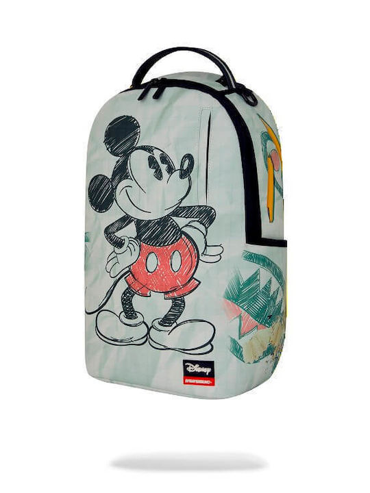 Sprayground School Backpack Junior High-High School Disney Old School Mickey Sketch DLXSV 29.21 x 15.24 x 45.7cm