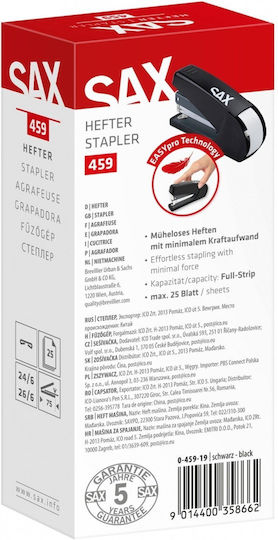 Sax Hand Stapler Black