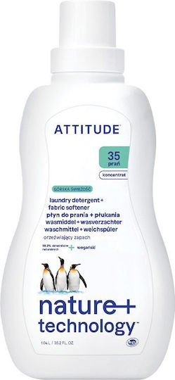 Attitude Detergent Lichid pentru Rufe 1.04lt (35 Măsuri)