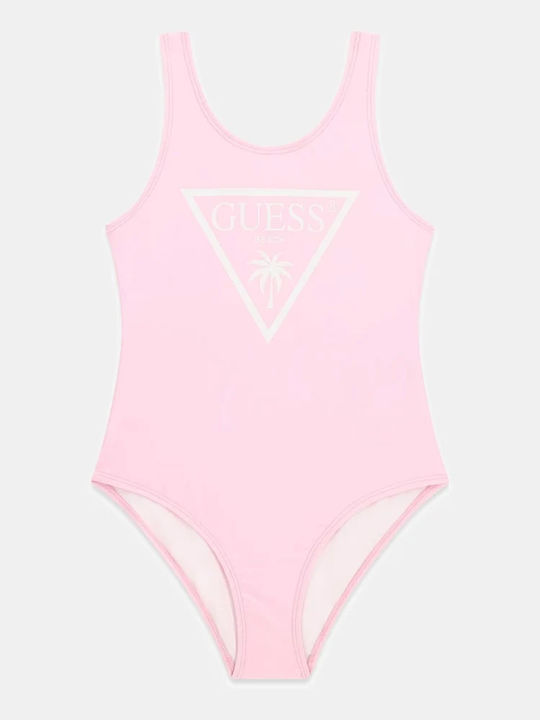 Guess Детски Бански Цял Розов