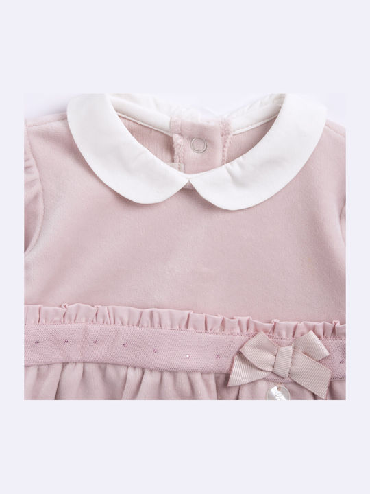 Girls Long Sleeve Dress Pink 102693-015-12-15M