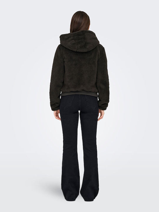 Kurze Damen Strickjacke Chocolate Torte