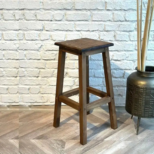 Σκαμπό Μπαρ Walnut Color 15x69x32εκ. Σκαμπό Μπαρ Walnut Color 15x69x32εκ.