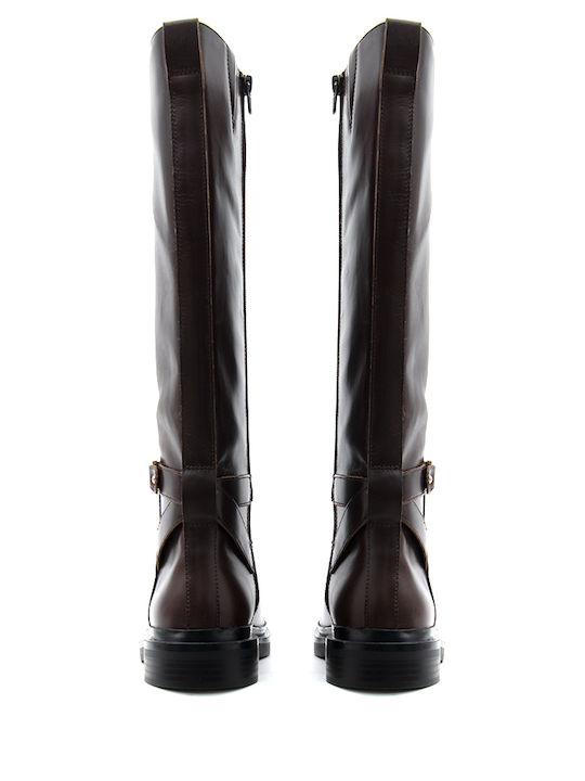 Damenstiefel Reiten Braun