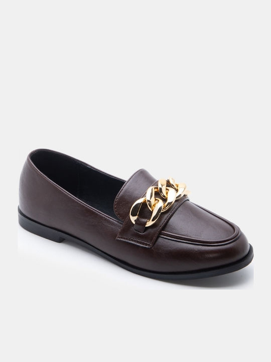 Women's Moccasins in Brown Colour