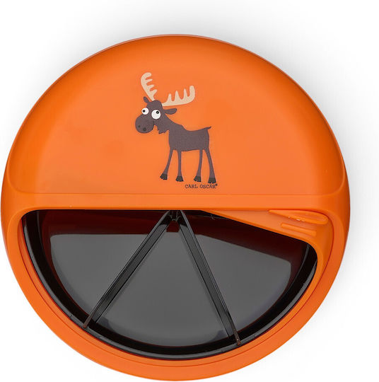 Carl Oscar Carl Oscar Baby- und Kinder-Essgeschirr Set aus Kunststoff in Orange
