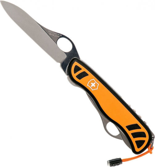 Victorinox Hunter Xt Grip Swiss Army Knife Keychain 6 Tools Orange
