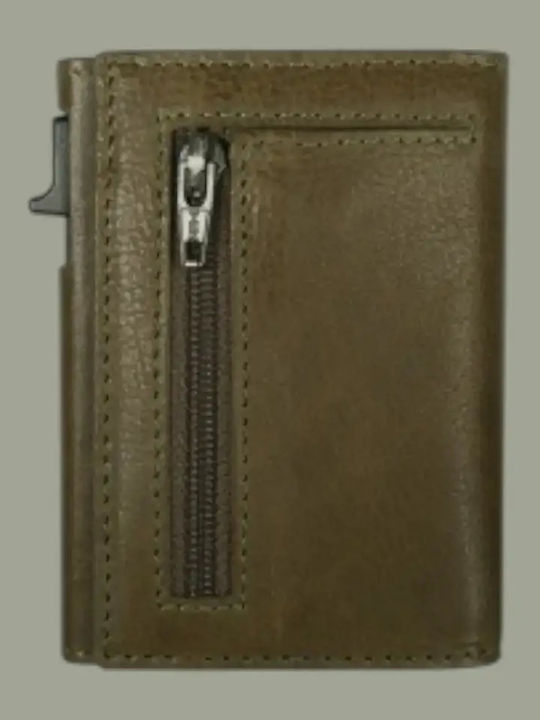 Men's Wallet with RFID Khaki