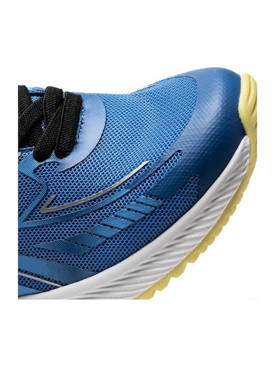Kids Sneakers Anatomic with Hoop & Loop Closure Blue