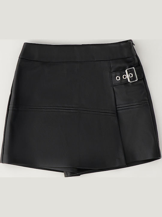 Kids Fabric Shorts/Bermuda Black
