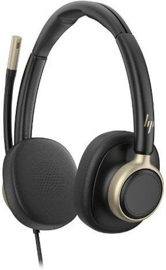 HP Poly Mission 820 On Ear Multimedia Ακουστικά με μικρόφωνο και σύνδεση USB-C