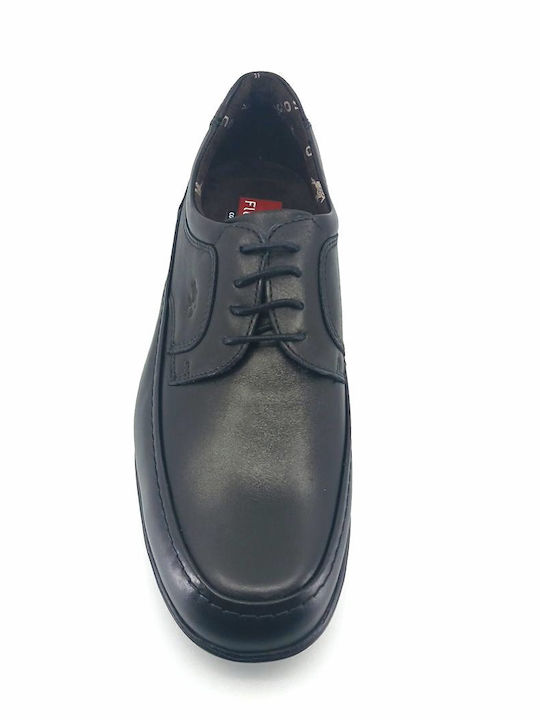 Leather Men's Casual Shoes Black