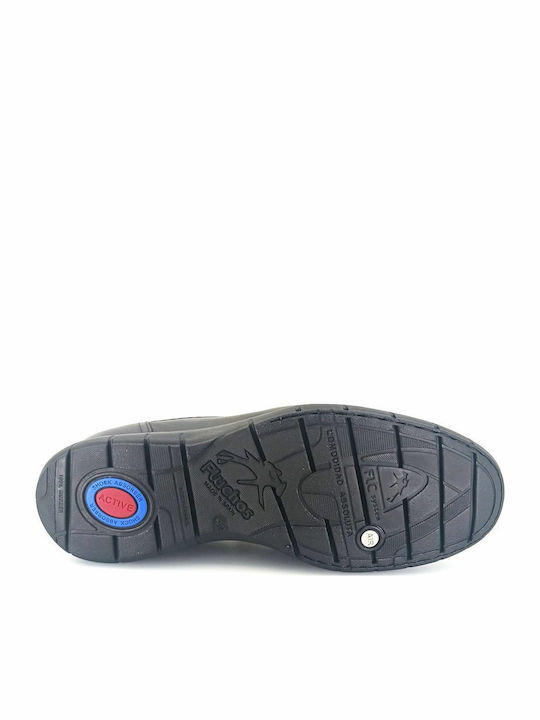 Leather Men's Casual Shoes Black