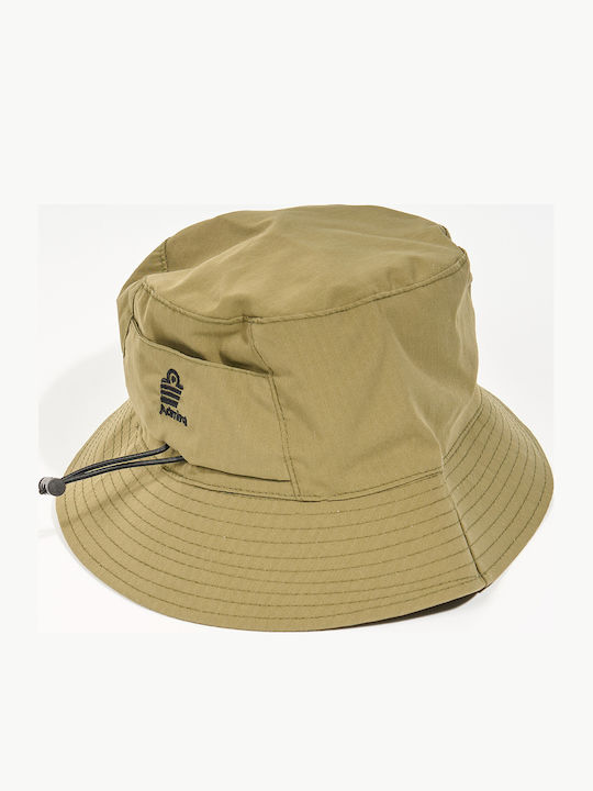 Admiral Υφασμάτινo Ανδρικό Καπέλο Στυλ Bucket Χακί