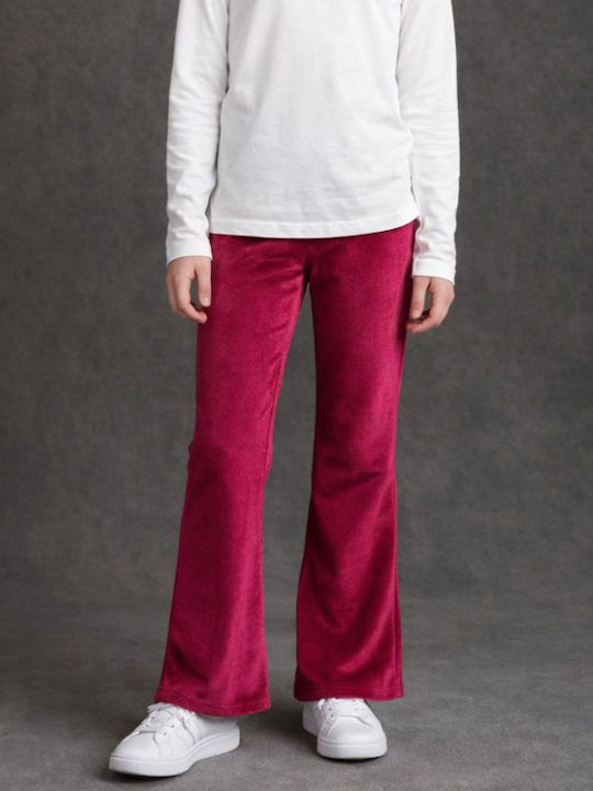 Kids Burgundy Trouser