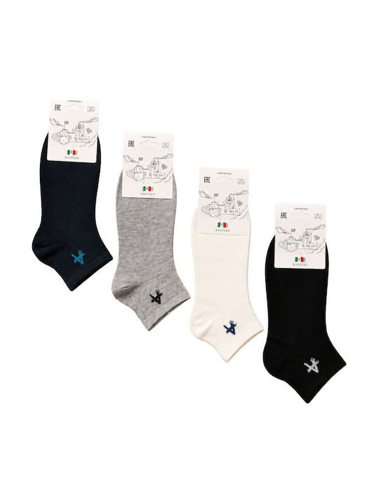 YTLI Men's Multicolour Socks 4Pack