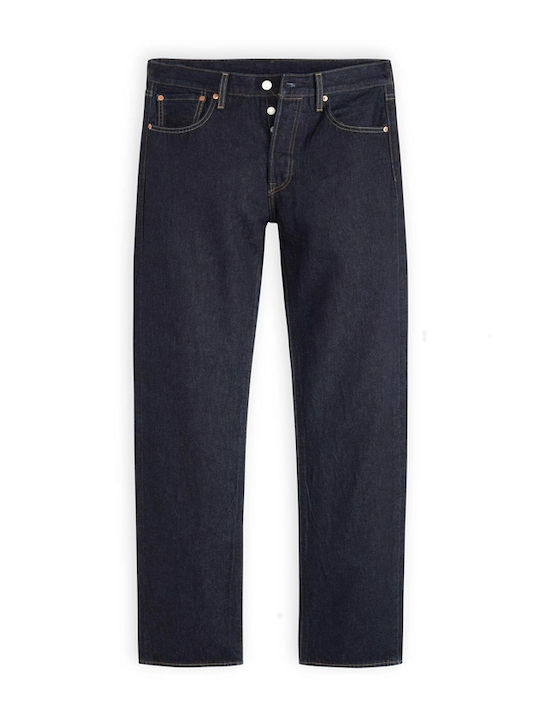 501® Original Мъжки Панталон Джинс с Редовна Straight Кройка Unwashed Denim