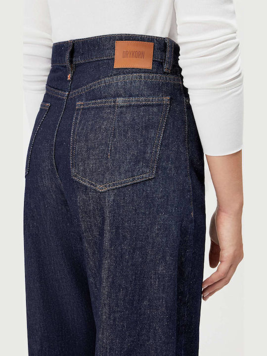 Ψηλόμεσο Pantalon Jean Damă în Croială Relaxed