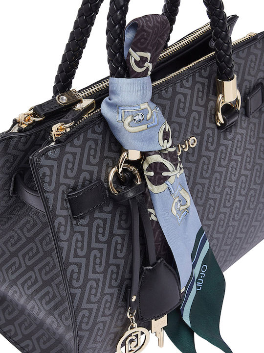 Damen Satchel Tasche Schwarz