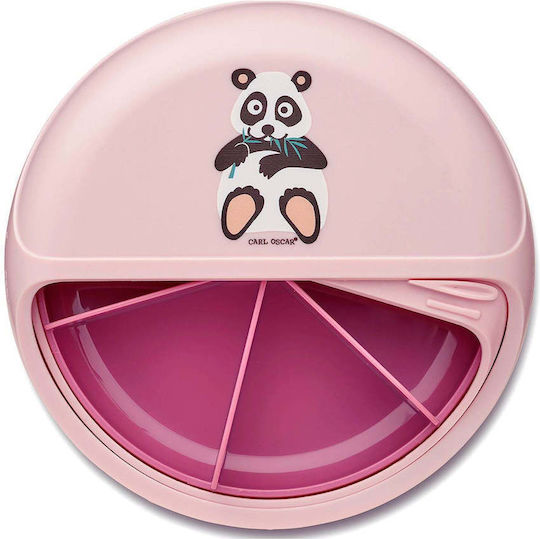 Carl Oscar Carl Oscar Baby- und Kinder-Essgeschirr aus Rosa Kunststoff 3er Set