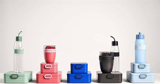 Mepal Kinderlebensmittelbehälter aus Silizium 0.9 Liter Blau