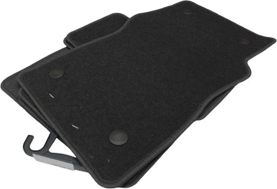 Petex Set of Front and Rear Mats 4pcs for Alfa Romeo Stelvio 2017+ Black
