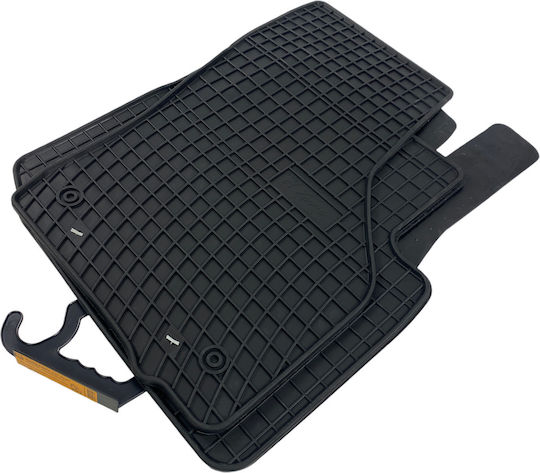 Frogum Set of Front and Rear Mats 4pcs for Skoda Superb Volkswagen Passat 2015 Black