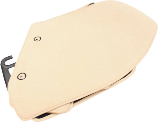 Petex Set of Front and Rear Mats 4pcs for Volvo S60 / S80 / V70 / XC 70 2000-2007 Beige