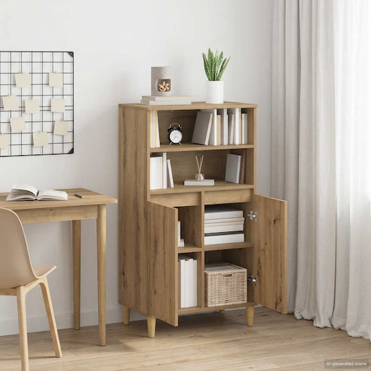 Highboard Artisan Ντουλάπι Σαλονιού από Μοριοσανίδα Δρυς 60x36x110cm Highboard Artisan Ντουλάπι Σαλονιού από Μοριοσανίδα Δρυς 60x36x110cm