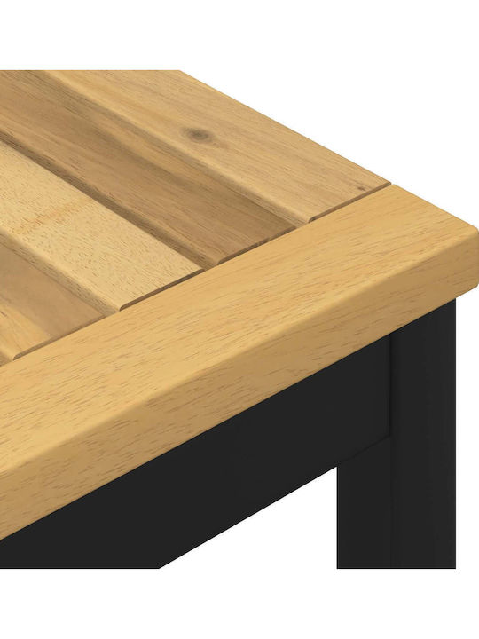 Solid Wooden Outdoor Bench 108.5x35x45cm