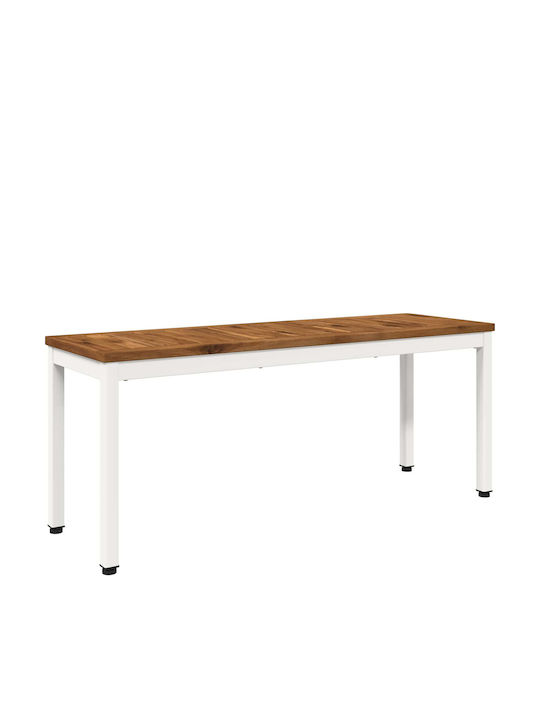 Солидна Дървена Градинска Пейка 108.5x35x45см
