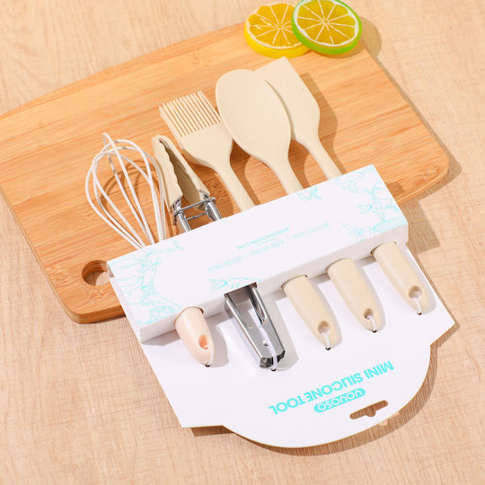 Cooking Utensil Set Made of Silicone 5 Pieces